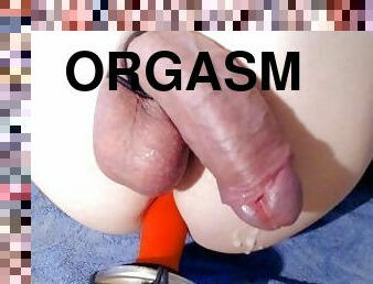 orgasm, anaal, gei, sperma, dildo, piim