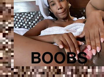 Nahomy The Plug Reveals Her New Boobs For The First Time