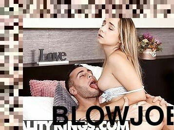 Reality Kings - Mona Blue Sees That Raul Costa Is Sick & Makes Him Better With A Blowjob