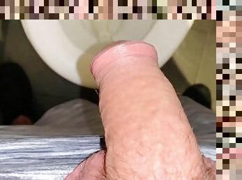 Desperate Pee ???????????????? Big Cock ! Public toilet