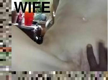 Wifey riding my BBC to an orgasm