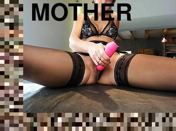 My Stepmother Jerks Off With A Sex Toy And Makes Me Squirt