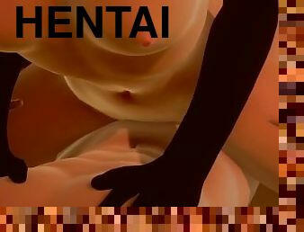 pušenje, krempita, animacija, hentai, 3d