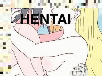 Ino kisses Sasuke while he shoves his cock in her pussy - Naruto uncensored hentai