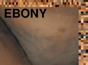 White Guy Eats Wet Ebony Pussy
