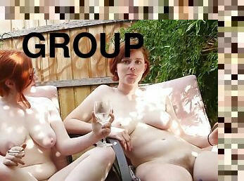 tate-mari, paroasa, in-afara, lesbiana, sex-in-grup