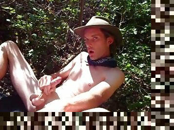 Outdoor Horny Cowboy