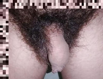 My virgin dick is so hairy