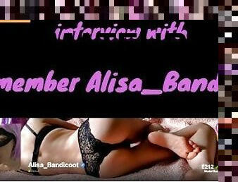 Interview 01: Sexy blonde PH amateur Alisa Bandicoot answers my questions