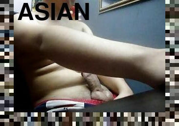 Pinoy Asian jacking off