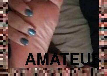 Sexy soles while fucking her pussy