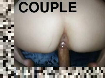 Couple fucks doggy style