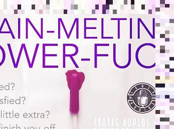 Brain-melting power-fuck. [Audio role-play for women] [M4F]