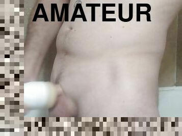 bad, masturbation, fitta-pussy, amatör, cumshot, leksak, hemmagjord, juckande, fetisch, dusch