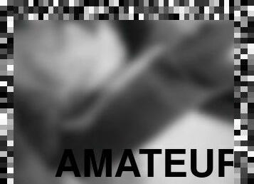 amateur, ejaculation-sur-le-corps, énorme-bite, branlette, massage, française, solo, réalité, bite