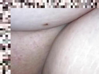 Close up of my pussy getting stuffed