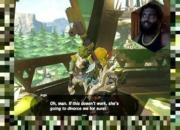 Zelda Breath of the Wild Shrine GamePlay with Rock Mercury