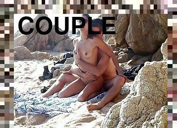 Couple Caught Having Sex On The Beach