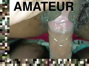 hårete, pussy, amatør, pov, knulling-fucking, fetisj