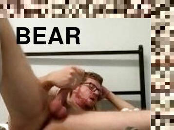 masturbação, fudendo, urso