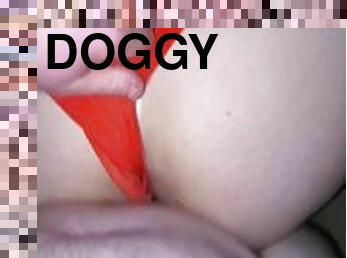 doggy, feit, anal, bbw, lubben, ludder, pov, blond