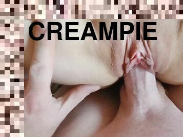 POV Close up Creampie in 4k