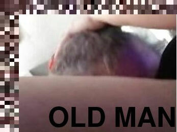 Old man with young pussy completely amateur