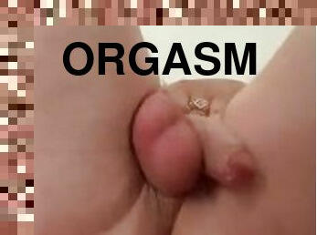 Prostate Orgasm. Huge Cumshot Hands Free