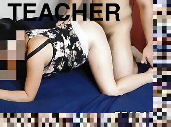 Did You Cum Inside Me?, Says Teacher To His Student 9 Min