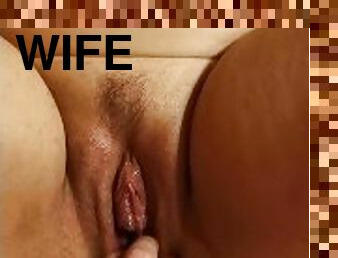 masturbates to his insatiable wife