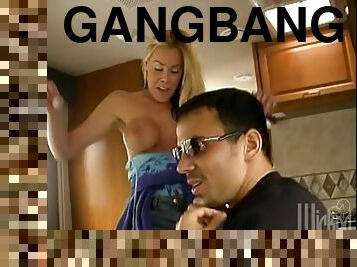 Alan Evans, Ashley Long, Devinn Lane and Nicole Sheridan! Super Hot Fourway GANGBANG!