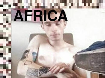 Twink South African masterbating.
