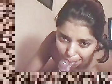 Sexy Amateur Indian GF Sucking Cock and Getting Facialized Compilation Vid