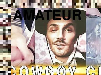 Cowboy Smashes Stroker Fleshlight Play