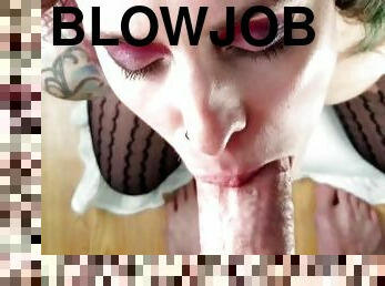 super hot no hands blowjob