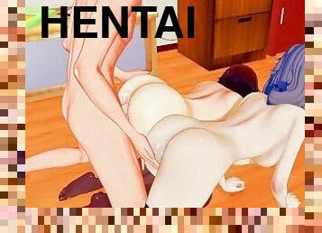 Persona 5: SAE x MAKOTO 3 SOME 3D Hentai