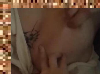 teta-grande, russo, lésbicas, casal, escravo, pés, beijando, mamas, fetiche, tatuagem