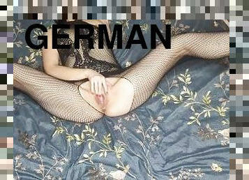 masturbácia, amatérske, striekanie-semena, mamka, nemecké, sólo, realita, nohy, malé-prsia