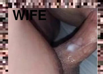 Fucking ex wife, she cums on my dick