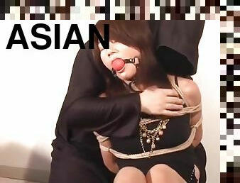 asiatisk, leksak, hardcore, japansk, bdsm, slav, fetisch, bondage