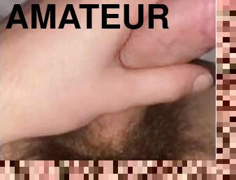 masturbation, giclée, amateur, ejaculation-sur-le-corps, énorme-bite, branlette, ejaculation, solo, bite