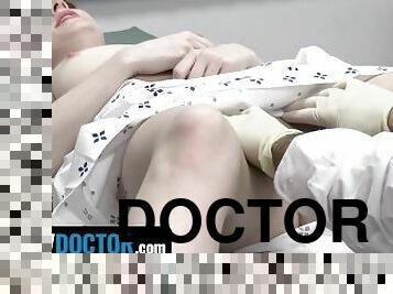 Perv Doctor - Hot Ginger Babe Takes Her Dirty Doctor's Cock To Make Him Keep Her Naughty Secret