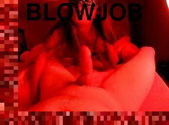 Steak and Blowjob Day! Throat fucked and rimjob