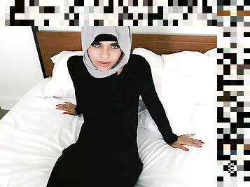 Fuck Math, Fuck Me! - Muslim Schoolgirl Masturbates & Gets Shagged in Her Bed...