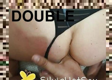 double penetration with two fingers in the ass  (doppia penetrazione con due dita in culo)
