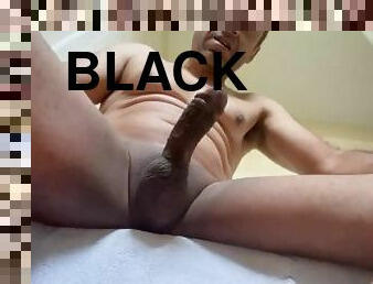 papa, masturbation, amateur, ejaculation-sur-le-corps, interracial, gay, black, secousses, ejaculation, solo