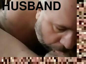 Sucking my husband