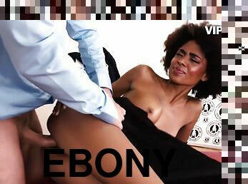 Luna Corazon In Ebony Beauty Amazing Performance On First Casting