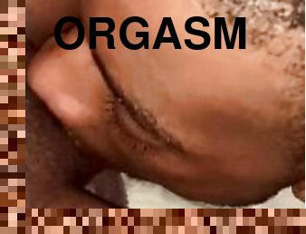 orgasm, fitta-pussy, amatör, brudar, mörkhyad, par, söt-sweet, vått