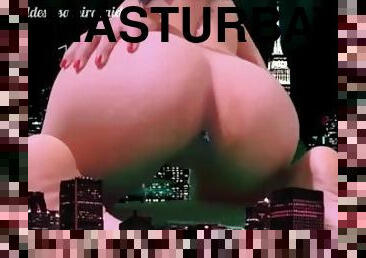 The giantess Samira grows up in the city and masturbates with a tiny(TRAILER- SFX)